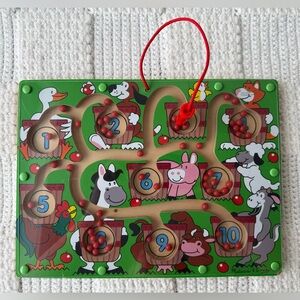 Melissa & Doug Magnetic Wand Number Maze